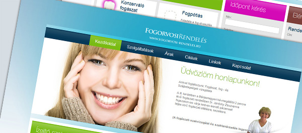 Dr. Janitzky Fogászat weboldal