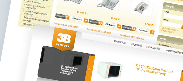 3B Network Telekommunikációs webáruház
