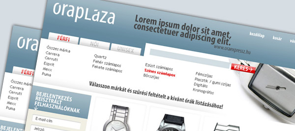 Óraexpressz webáruház
